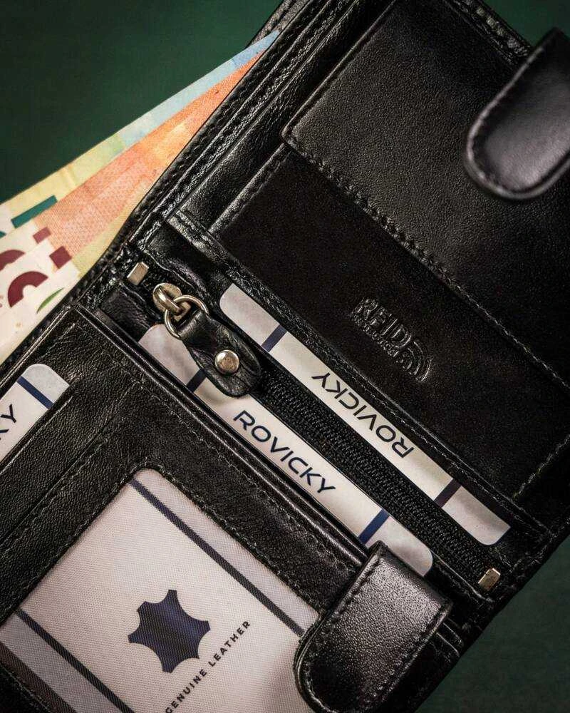 Vyriška odinė piniginė Rovicky RV171