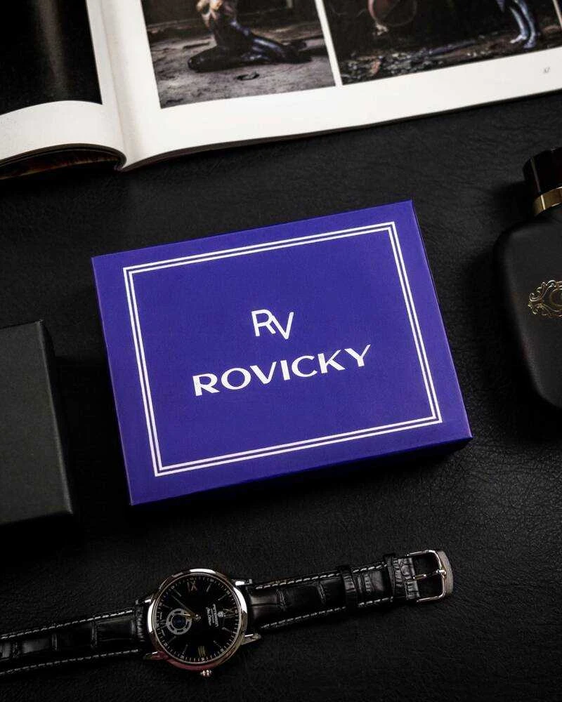 Vyriška odinė piniginė Rovicky RV188