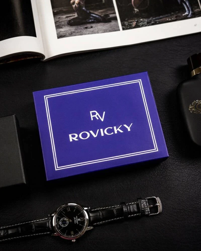 Vyriška odinė piniginė Rovicky RV191