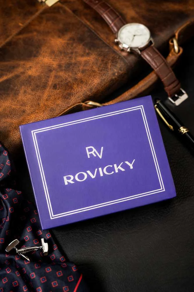 Vyriška odinė piniginė Rovicky RV209