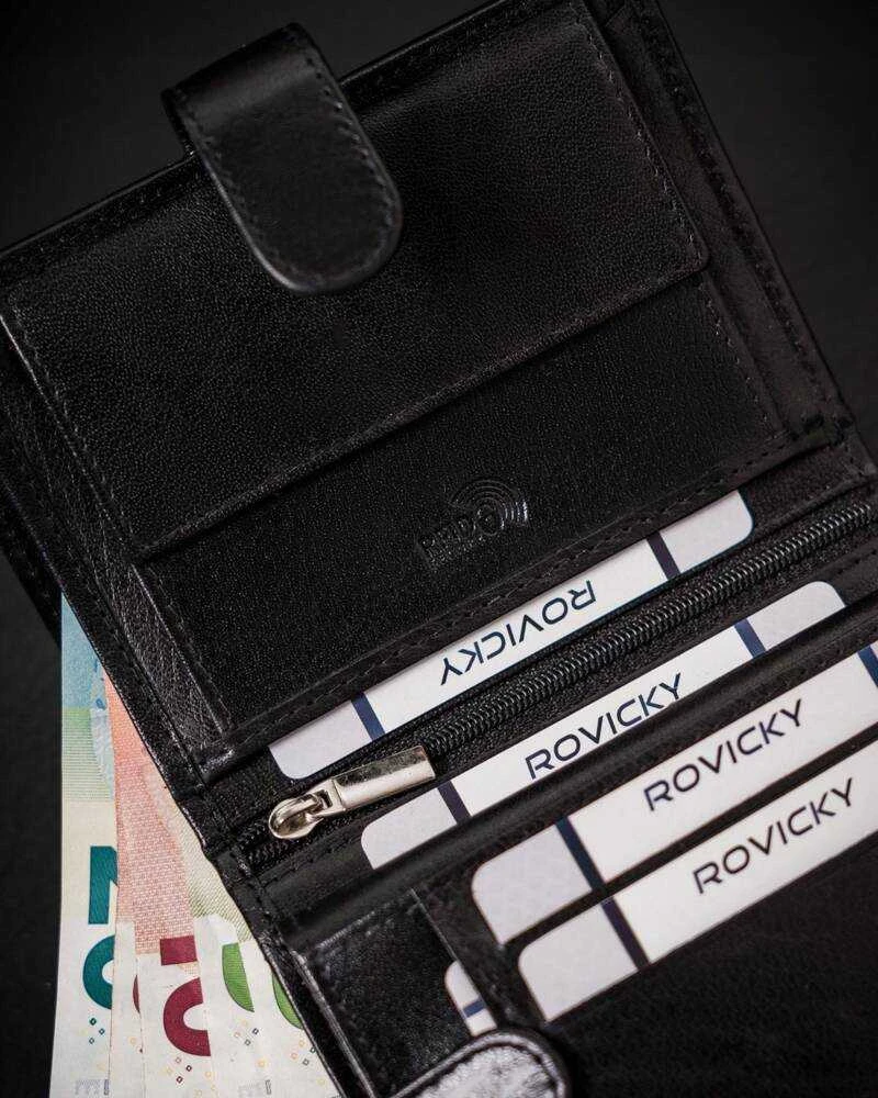 Vyriška odinė piniginė Rovicky RV211