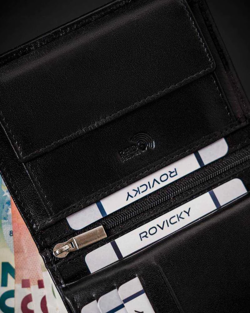 Vyriška odinė piniginė Rovicky RV218