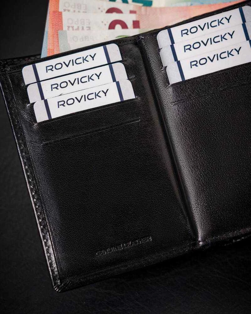 Vyriška odinė piniginė Rovicky RV219
