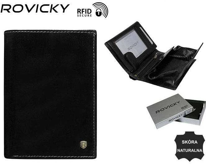 Vyriška odinė piniginė Rovicky RV22