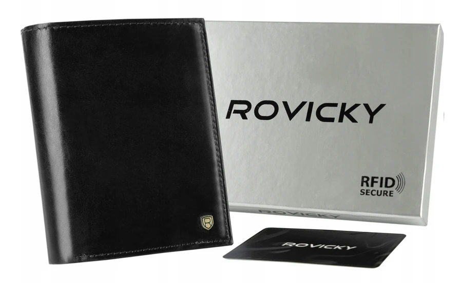 Vyriška odinė piniginė Rovicky RV22