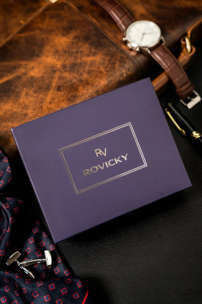 Vyriška odinė piniginė Rovicky RV220