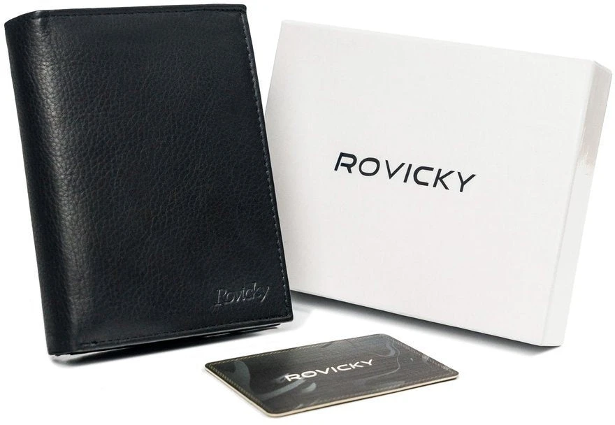 Vyriška odinė piniginė Rovicky RV23