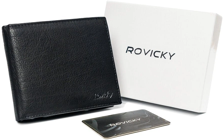 Vyriška odinė piniginė Rovicky RV24