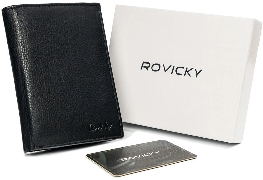 Vyriška odinė piniginė Rovicky RV25