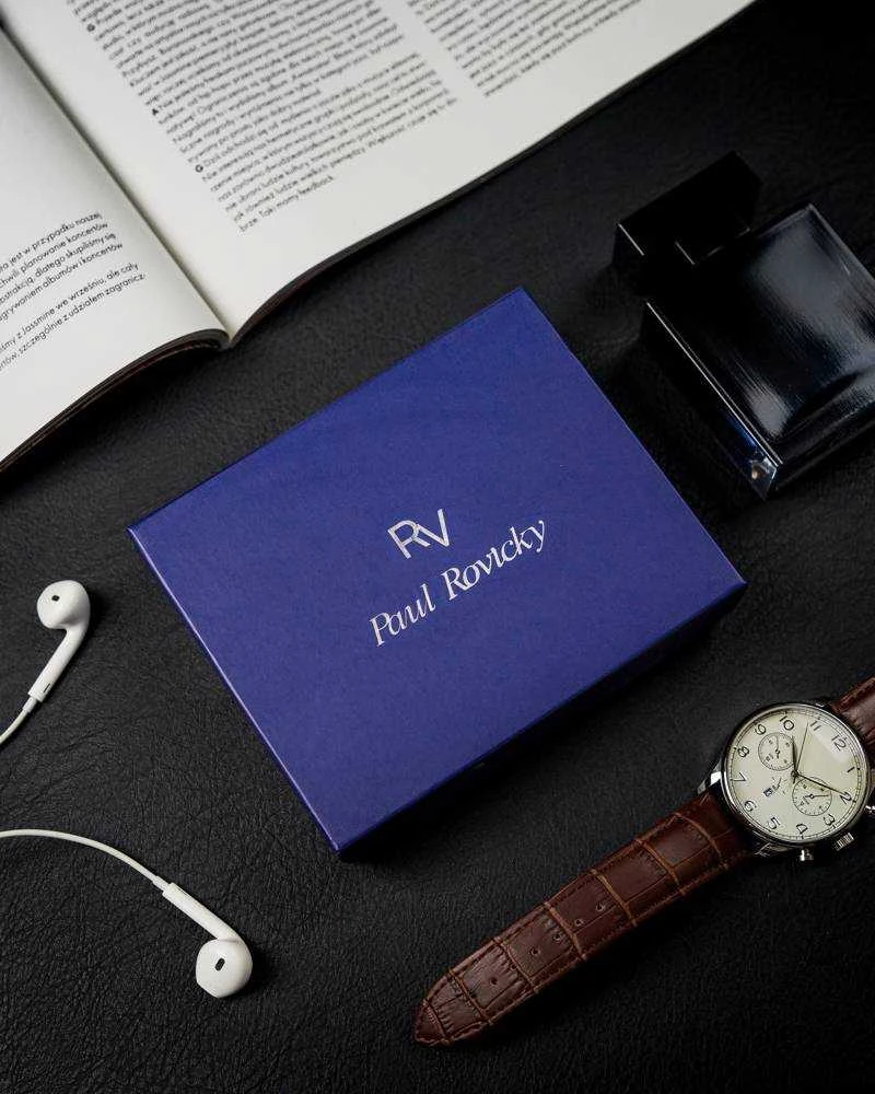 Vyriška odinė piniginė Rovicky RV28