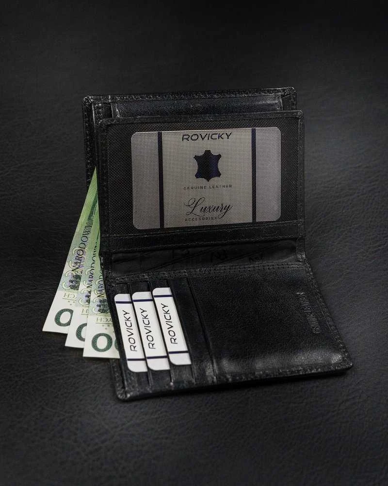 Vyriška odinė piniginė Rovicky RV28