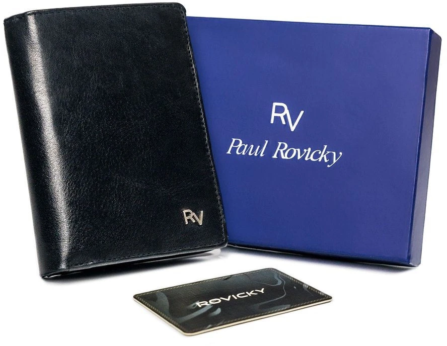 Vyriška odinė piniginė Rovicky RV30