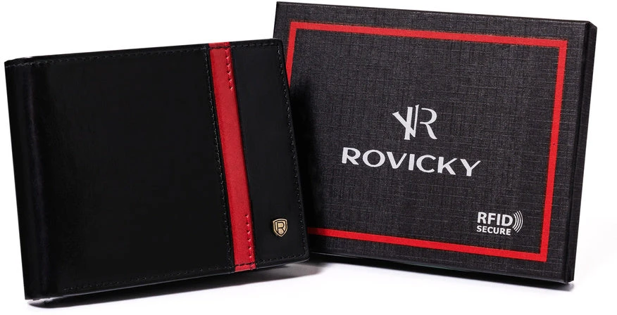 Vyriška odinė piniginė Rovicky RV87