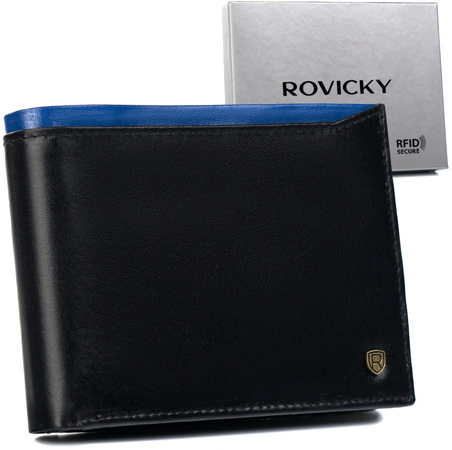 Vyriška odinė piniginė Rovicky RV88