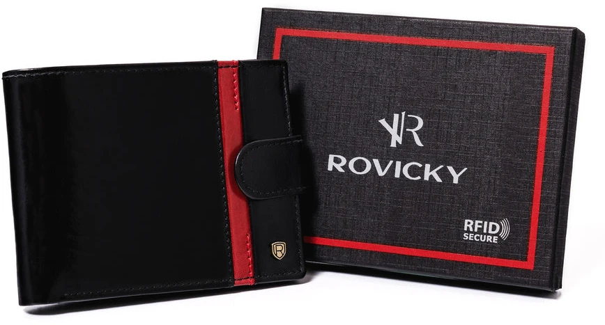 Vyriška odinė piniginė Rovicky RV90