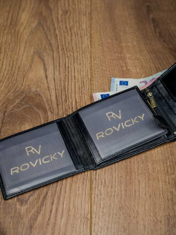 Vyriška odinė piniginė Rovicky RV95