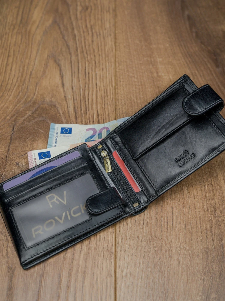 Vyriška odinė piniginė Rovicky RV96