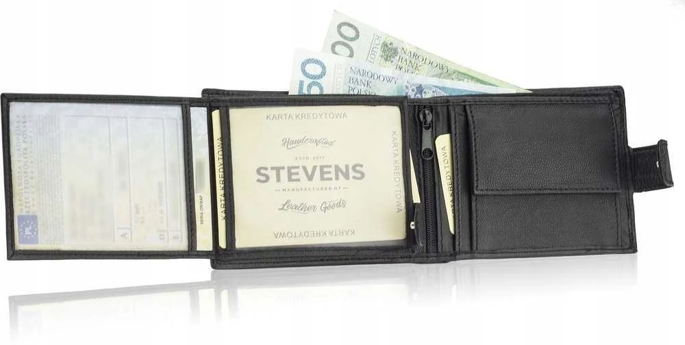 Vyriška odinė piniginė Stevens