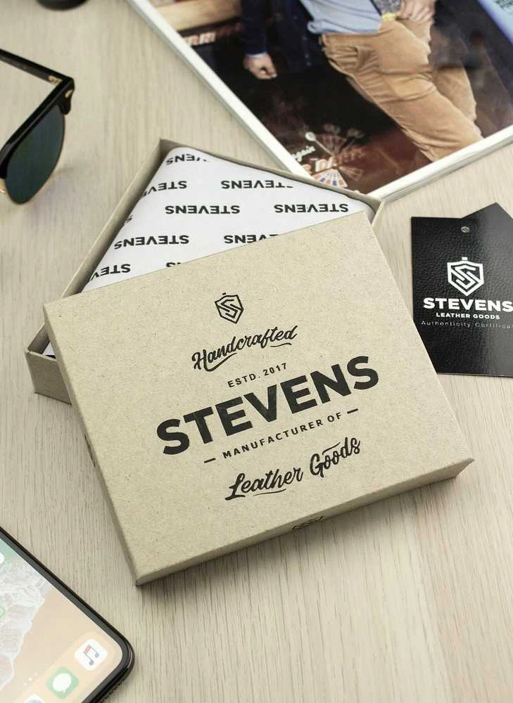 Vyriška odinė piniginė Stevens