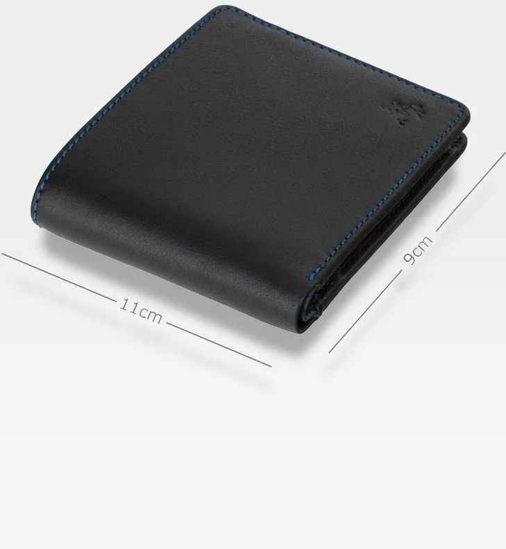 Vyriška odinė piniginė Visconti SP61 su RFID apsauga, juoda