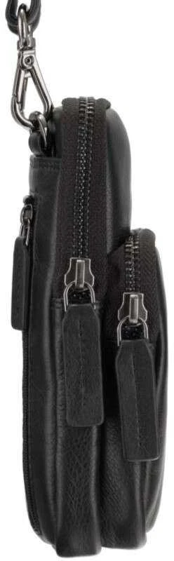 Vyriška odinė rankinė, Visconti S-5, juoda