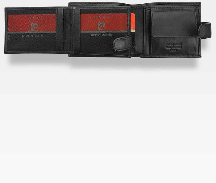 Vyriška piniginė Pierre Cardin K06, juoda