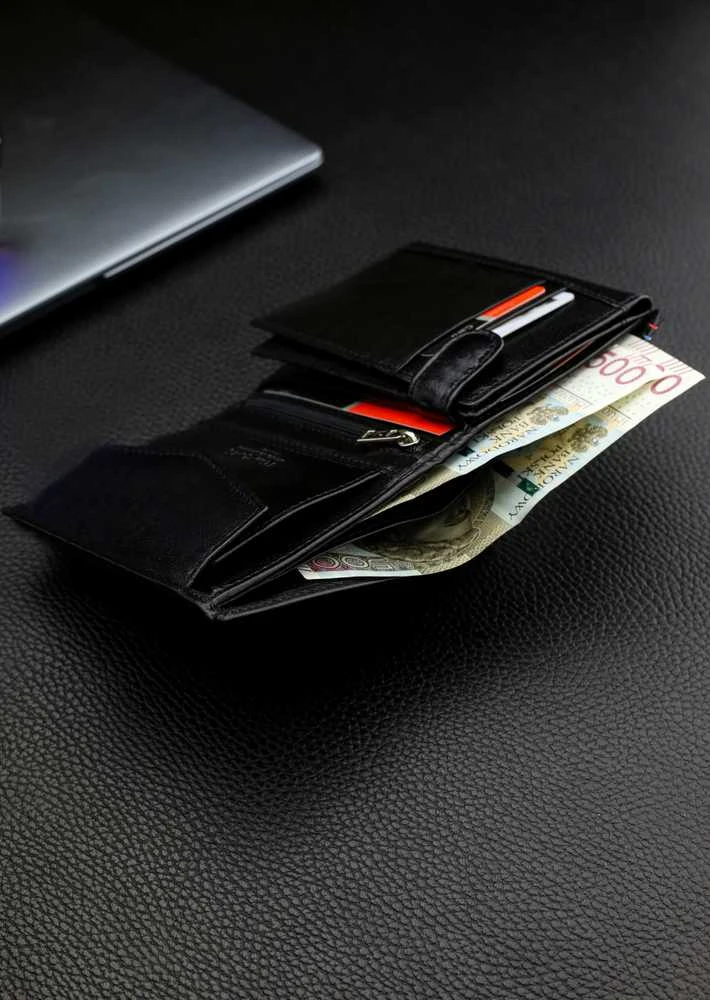 Vyriška piniginė Pierre Cardin, natūrali oda, RFID apsauga 623606