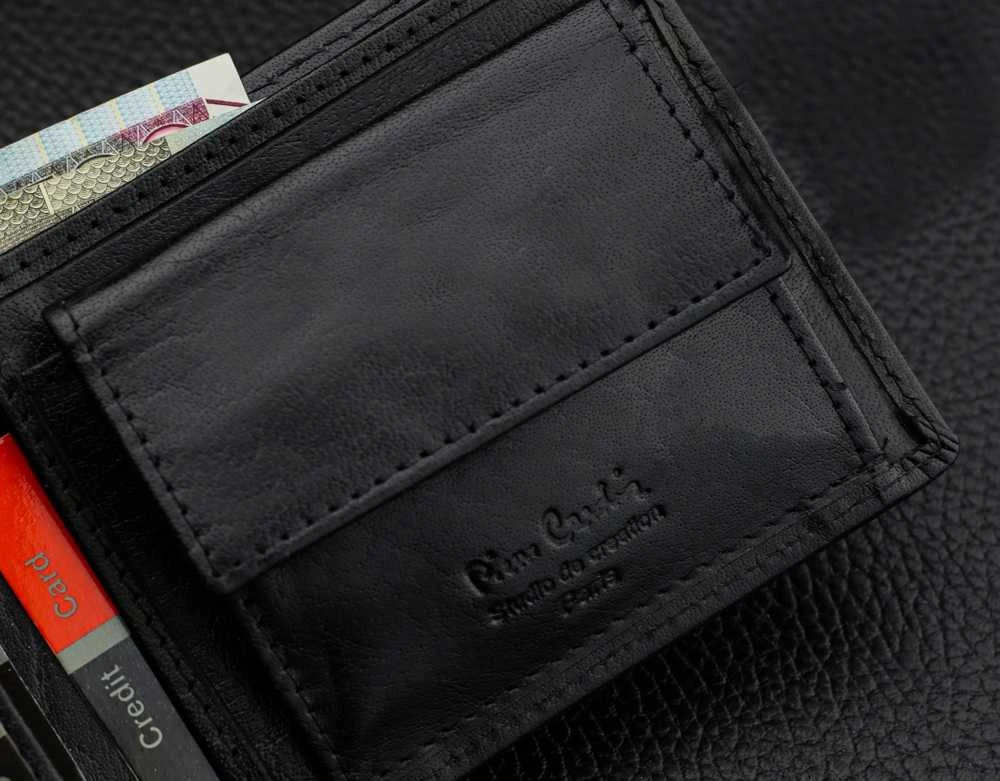 Vyriška piniginė Pierre Cardin, odinė, su RFID apsauga 5288506
