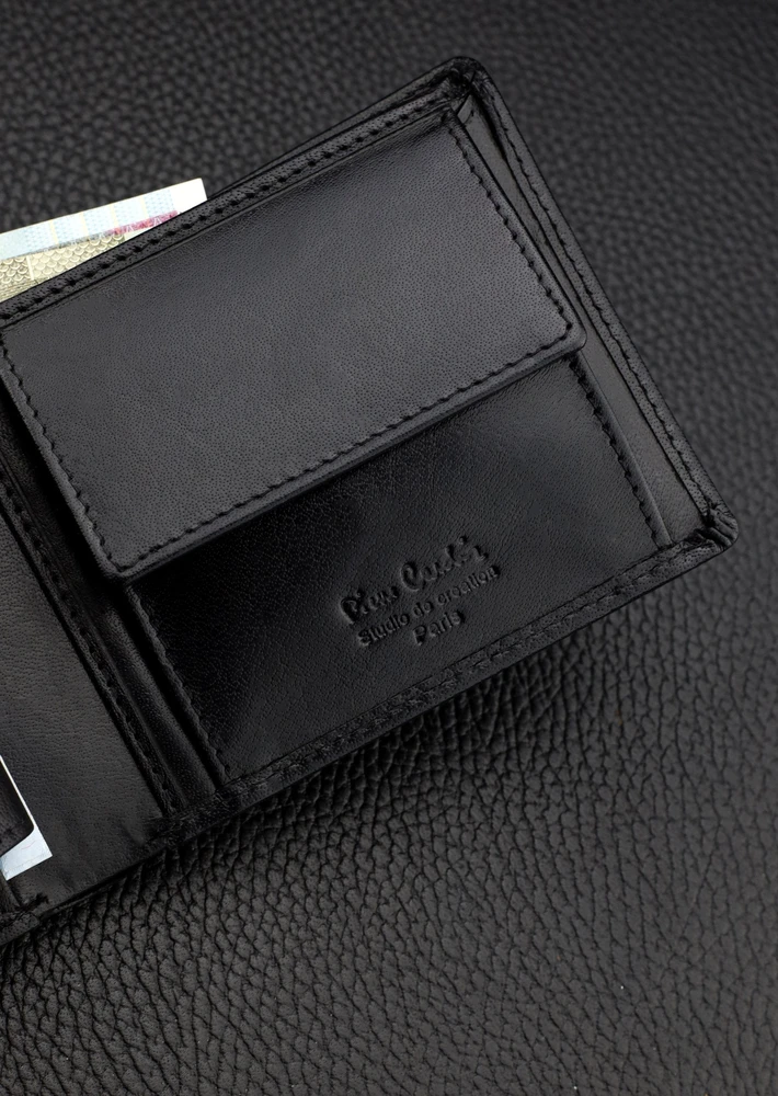 Vyriška piniginė Pierre Cardin, odinė, su RFID apsauga 423606