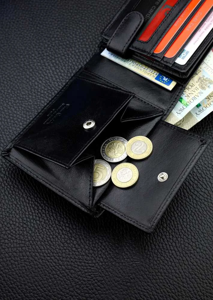 Vyriška piniginė Pierre Cardin, odinė, su RFID apsauga 423206