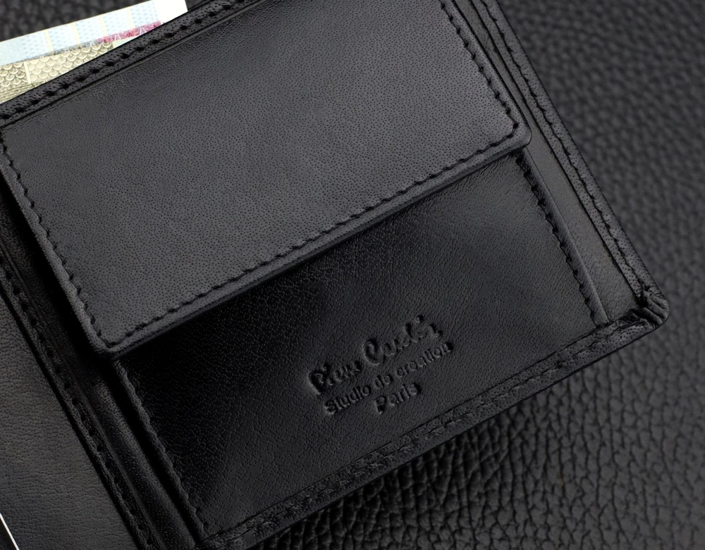 Vyriška piniginė Pierre Cardin, odinė, su RFID apsauga 423606