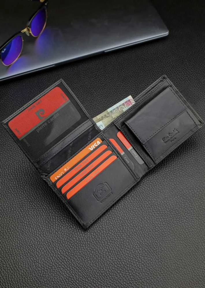 Vyriška piniginė Pierre Cardin, odinė, su RFID apsauga 5288506