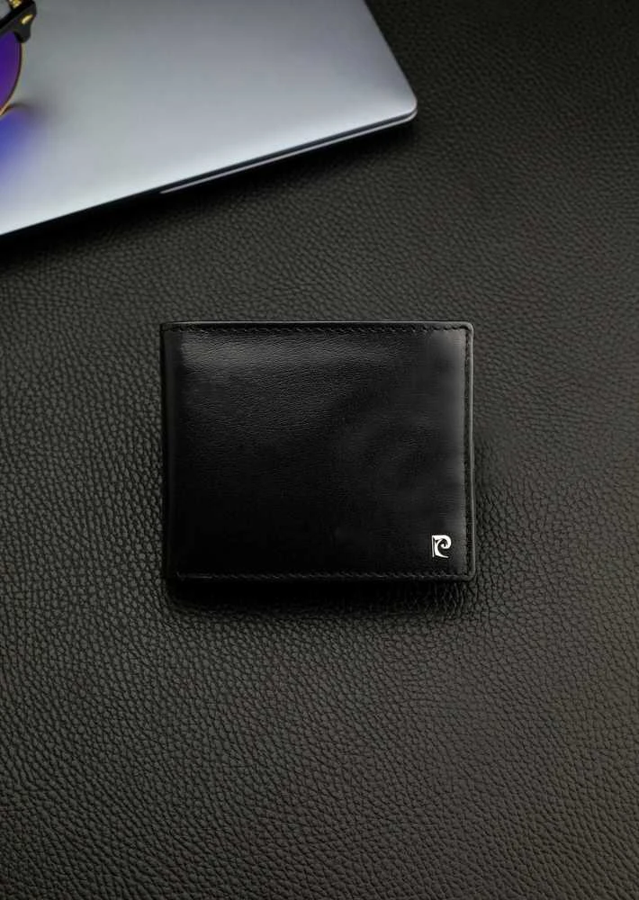 Vyriška piniginė Pierre Cardin, su RFID apsauga, juoda 5288306