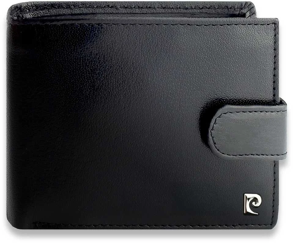 Vyriška piniginė Pierre Cardin, su RFID apsauga, juoda A5288306