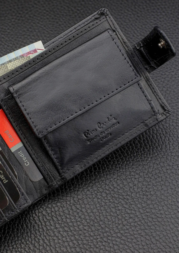 Vyriška piniginė Pierre Cardin, su RFID apsauga, odinė A5288606