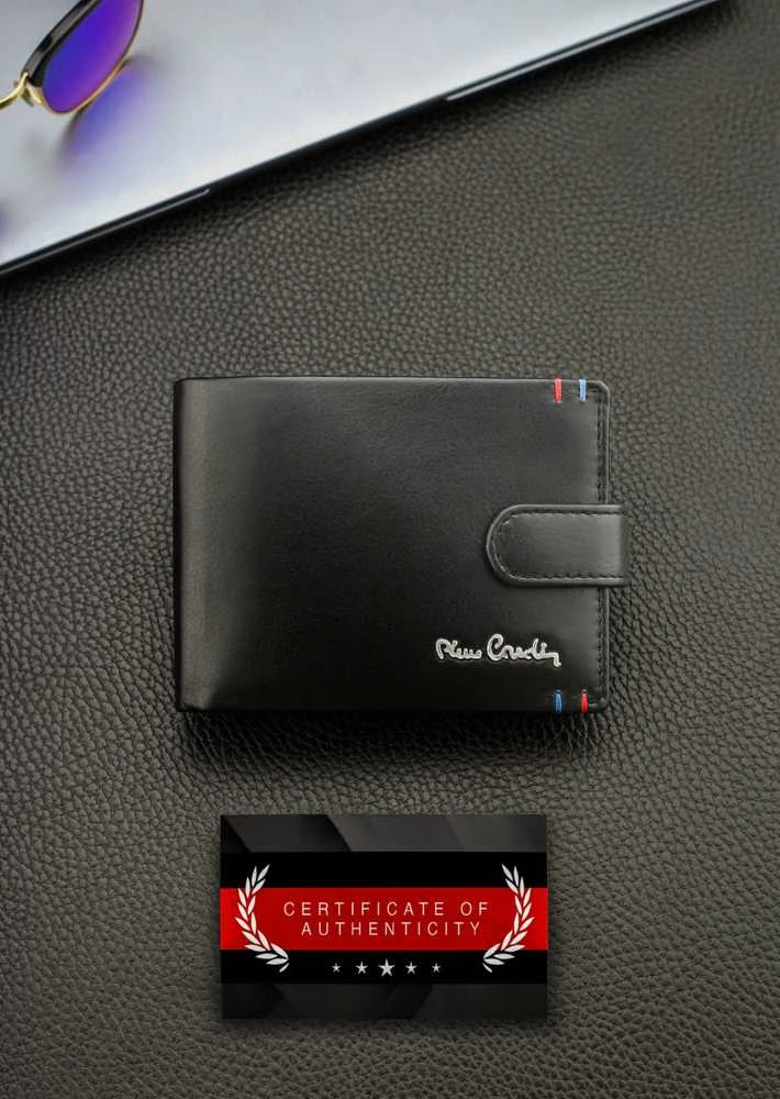 Vyriška piniginė Pierre Cardin, su RFID apsauga, odinė A6088606