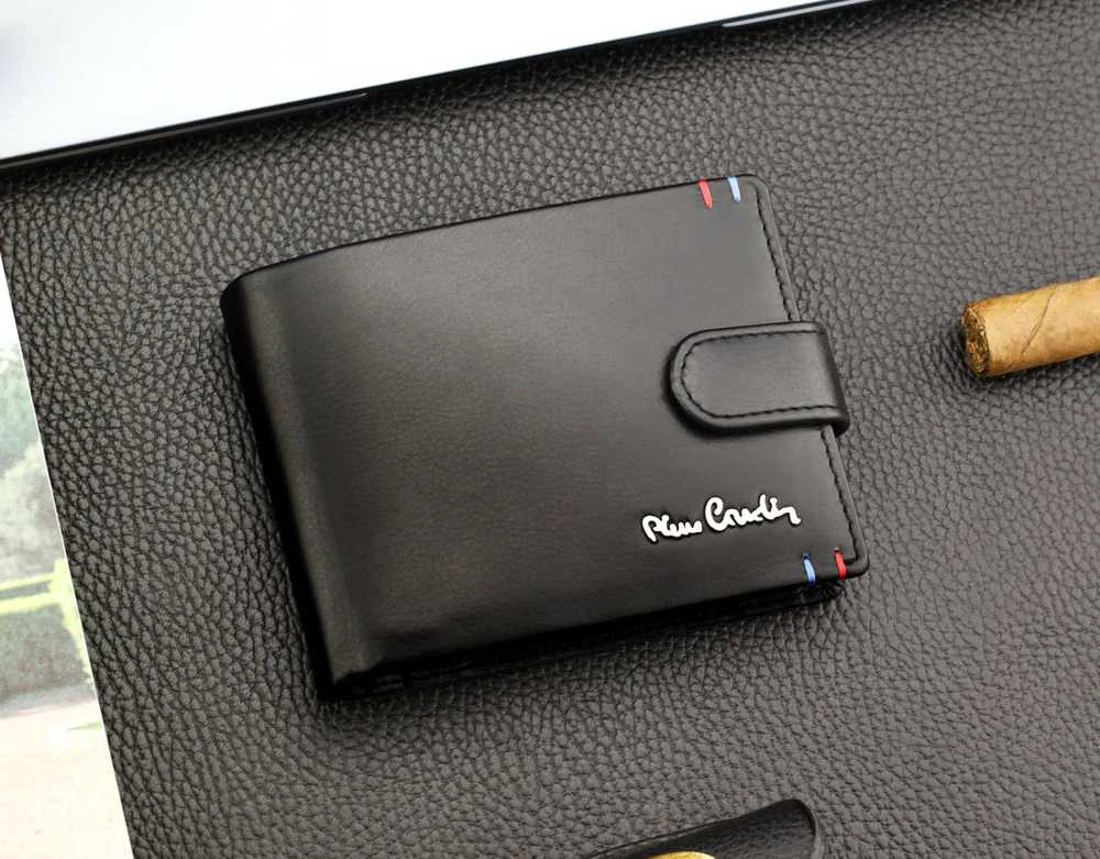 Vyriška piniginė Pierre Cardin, su RFID apsauga, odinė A6088606