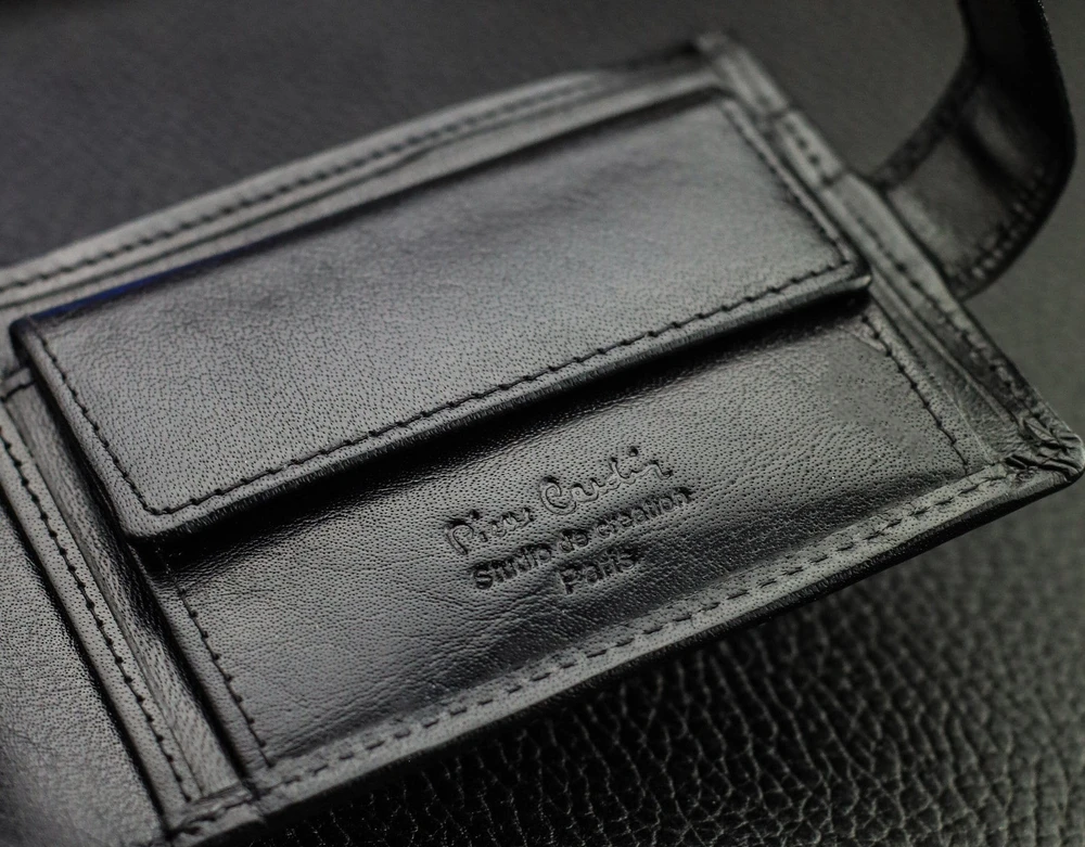 Vyriška piniginė Pierre Cardin, su RFID apsauga, odinė A6088606