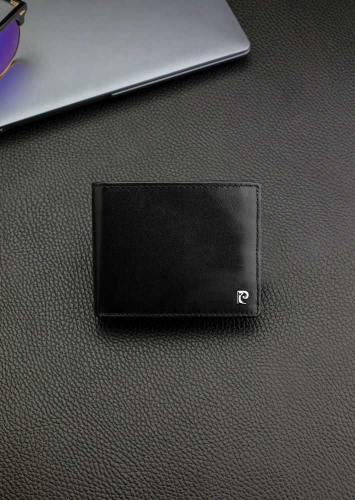 Vyriška piniginė Pierre Cardin, su RFID apsauga, juoda YS603