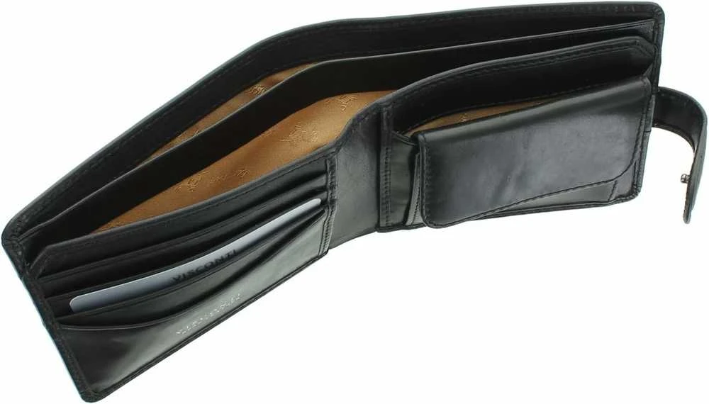 Vyriška piniginė Visconti TSC47, juoda