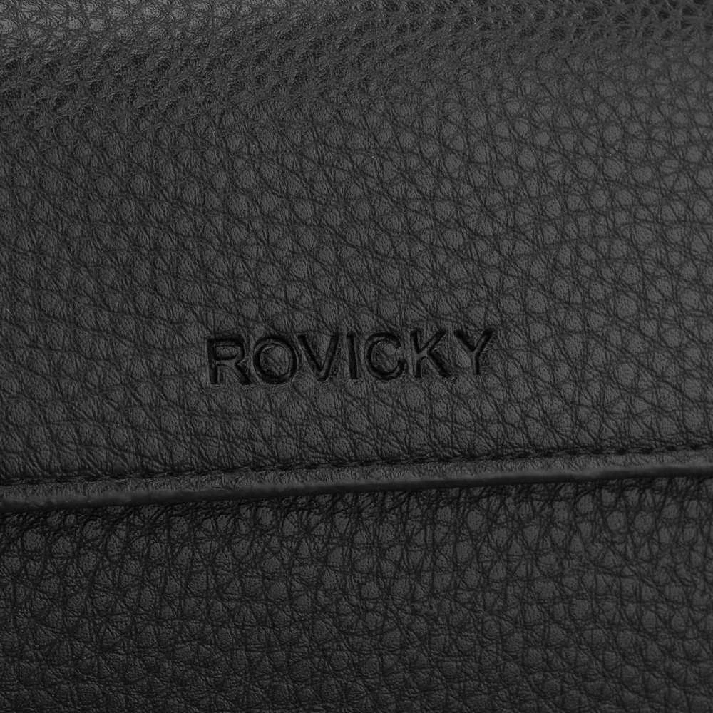 Vyriška rankinė per petį Rovicky, juoda AX20