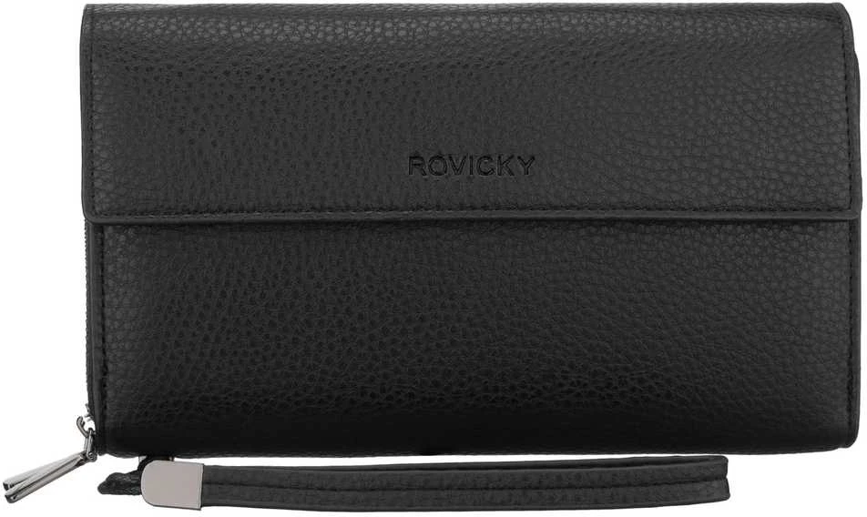 Vyriška rankinė per petį Rovicky, juoda AX20