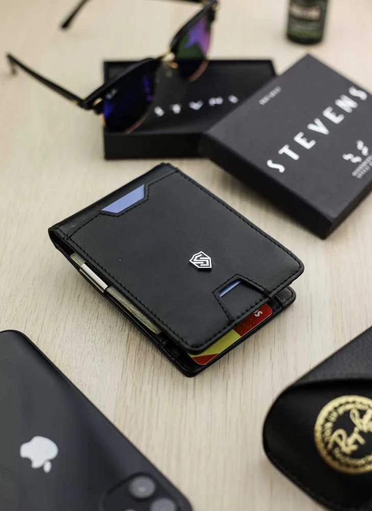 Vyriška SLIM plona piniginė, kortelių dėklas su RFID Z01 Stevens