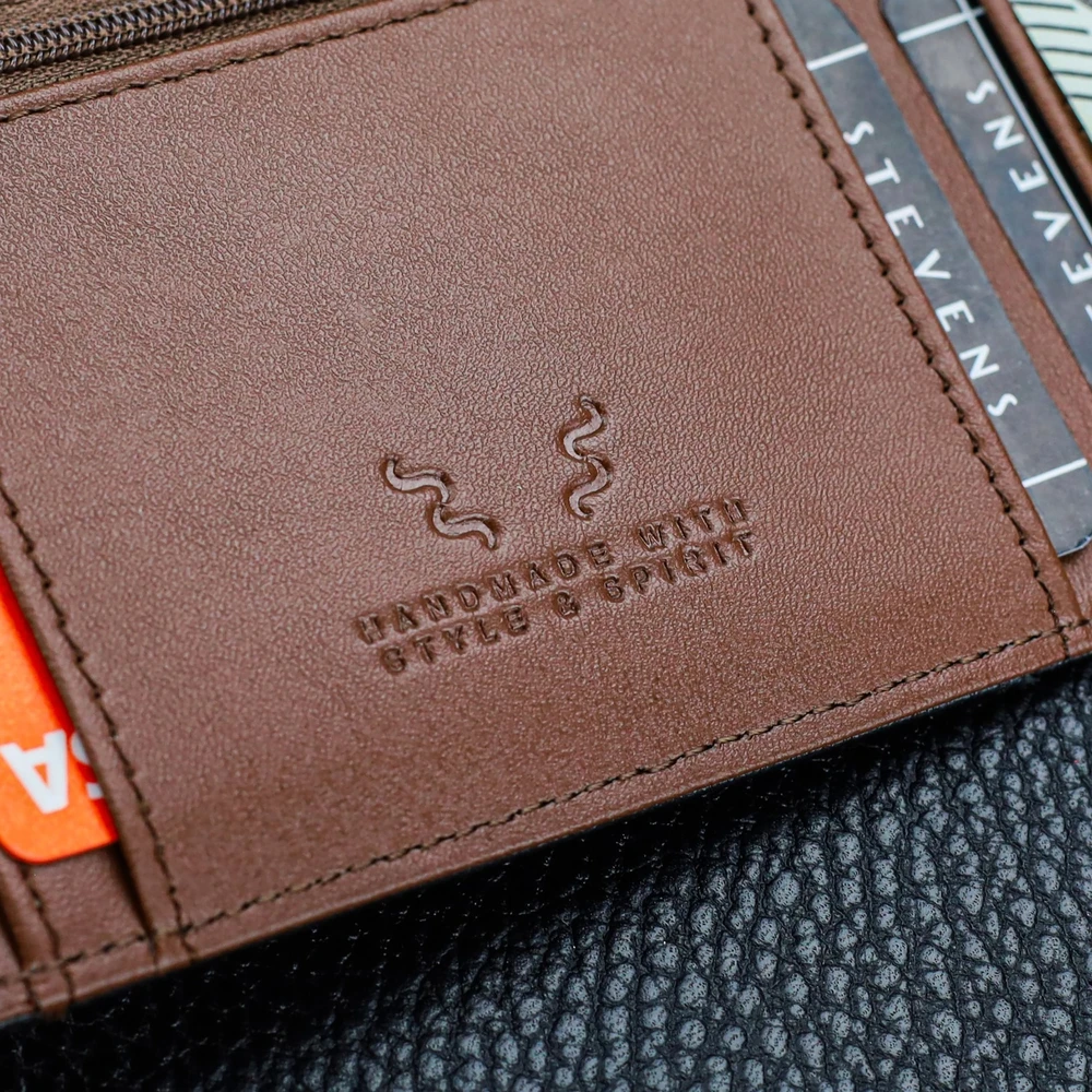 Vyriška SLIM plona piniginė, kortelių dėklas su RFID Z01 Stevens