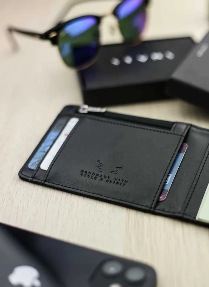 Vyriška SLIM plona piniginė, kortelių dėklas su RFID Z01 Stevens