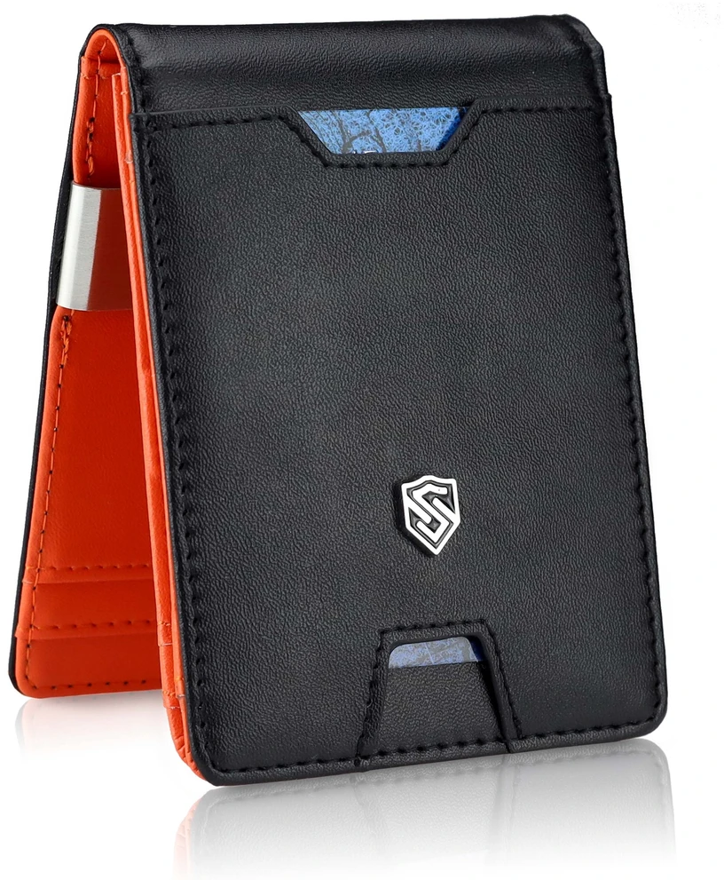 Vyriška SLIM plona piniginė, kortelių dėklas su RFID Z01 Stevens