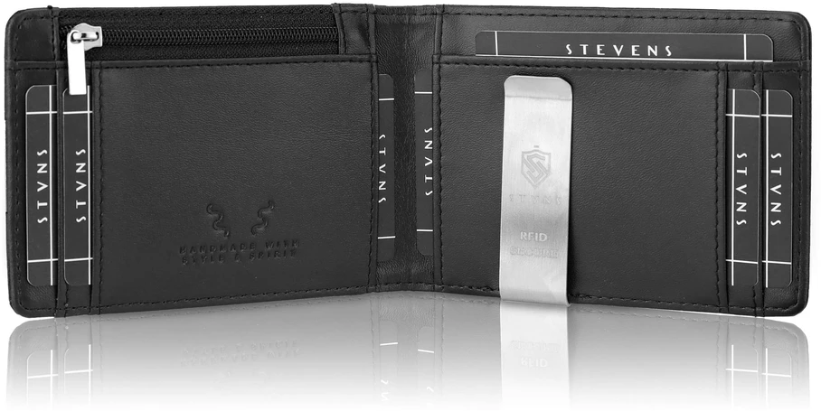 Vyriška SLIM plona piniginė, kortelių dėklas su RFID Z02 Stevens