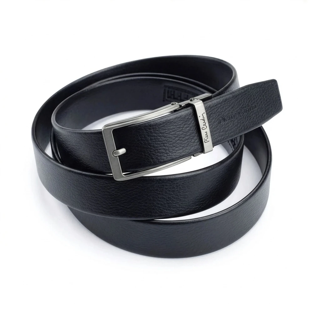 Vyriškas automatinis diržas Pierre Cardin, juodas D40021