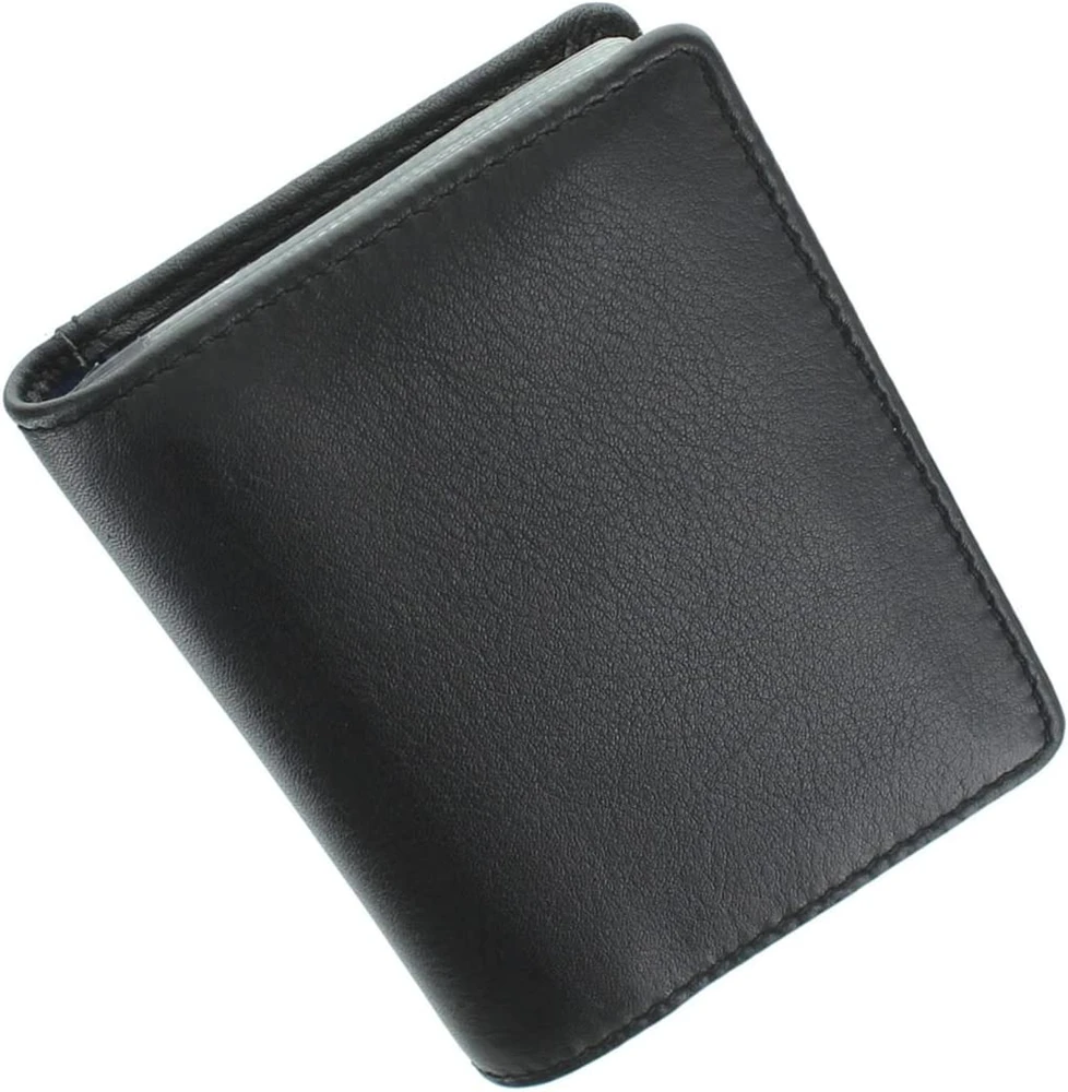 Vyriškas kortelių dėklas Visconti VSL-24 Blk/Cobalt