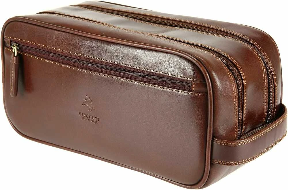 Vyriškas kosmetikos krepšys Visconti MZ100, ruda